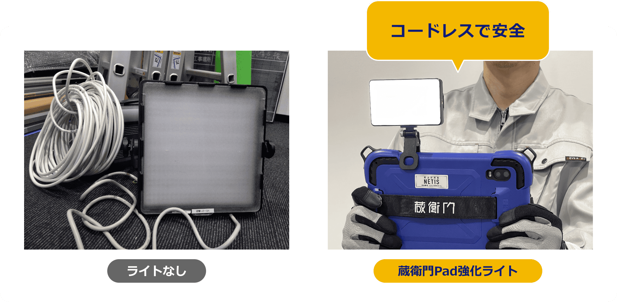 蔵衛門Pad』1台ごとに強化ライトプレゼント中-好評につき再開