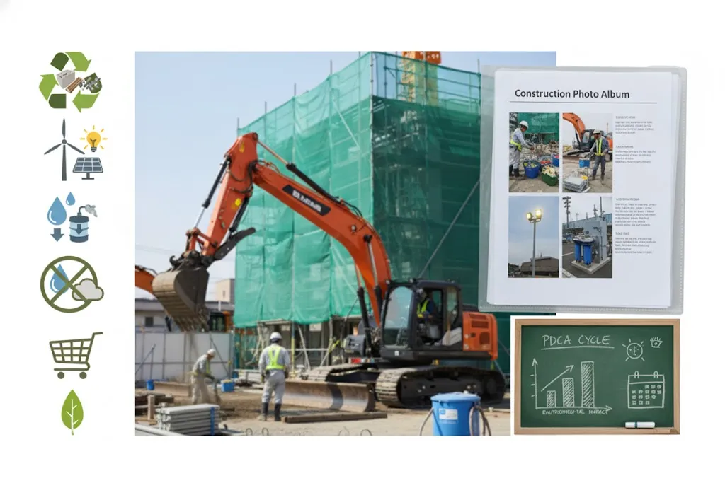 建設現場で取り組べき環境対策とは？5つの実践例を解説