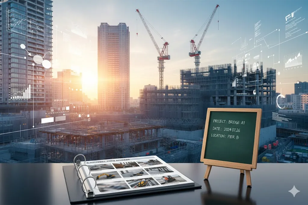 電子納品のための写真台帳作成方法とは？3ステップで解説