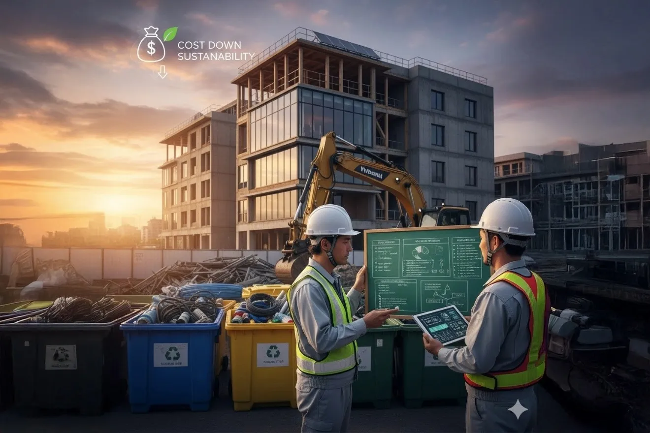 コストを抑えて始める建設業の環境対策とは？