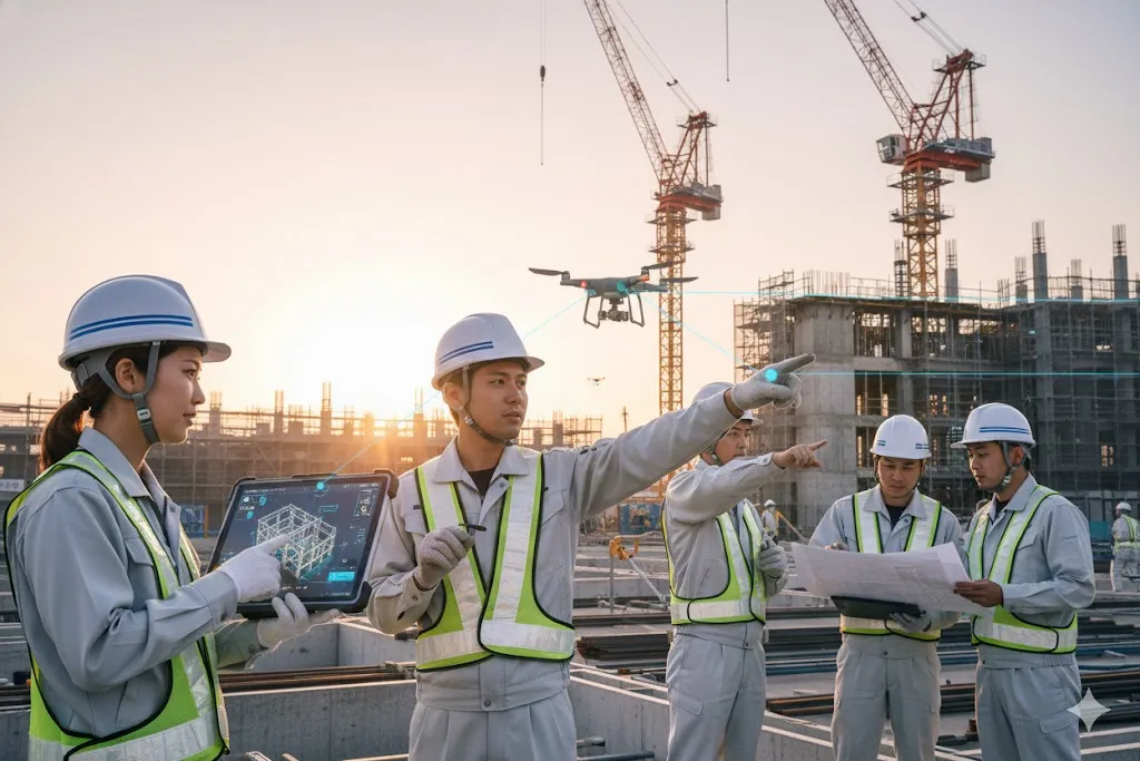 建設業DX導入の手順とは？成功させる4つのポイント