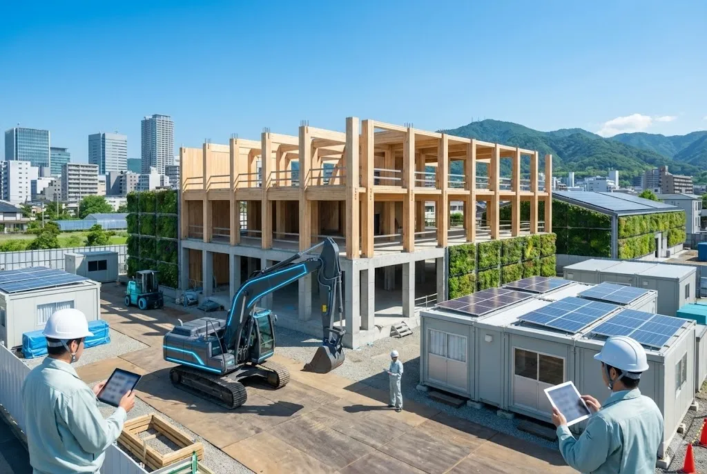 脱炭素建設とは？新工法・施工技術の最前線を解説