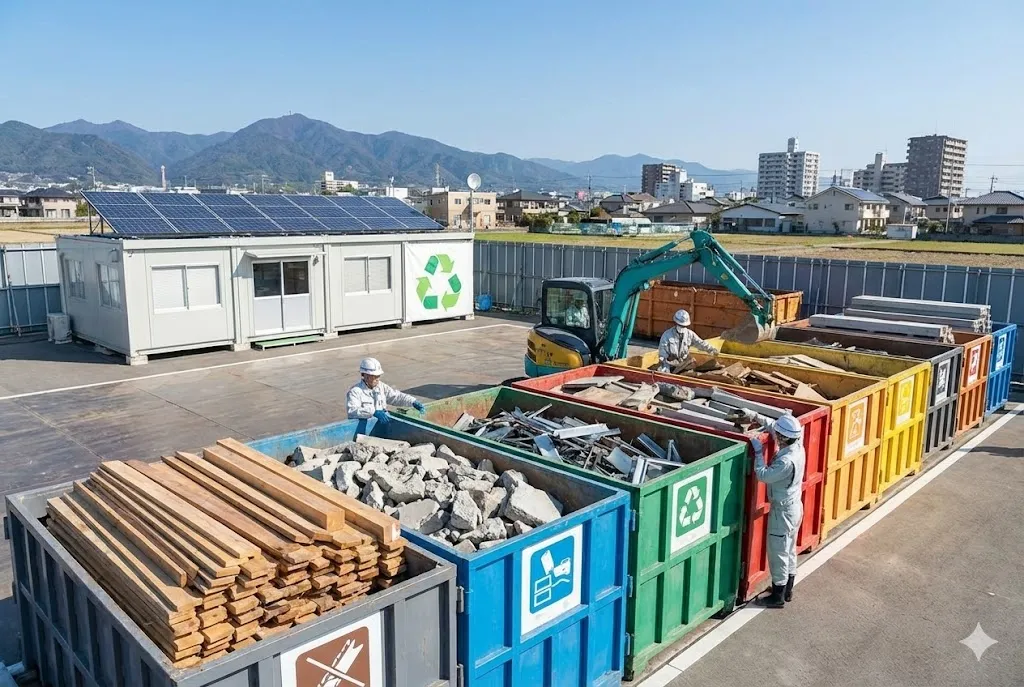 建設業の産業廃棄物削減とは？再資源化の方法を紹介