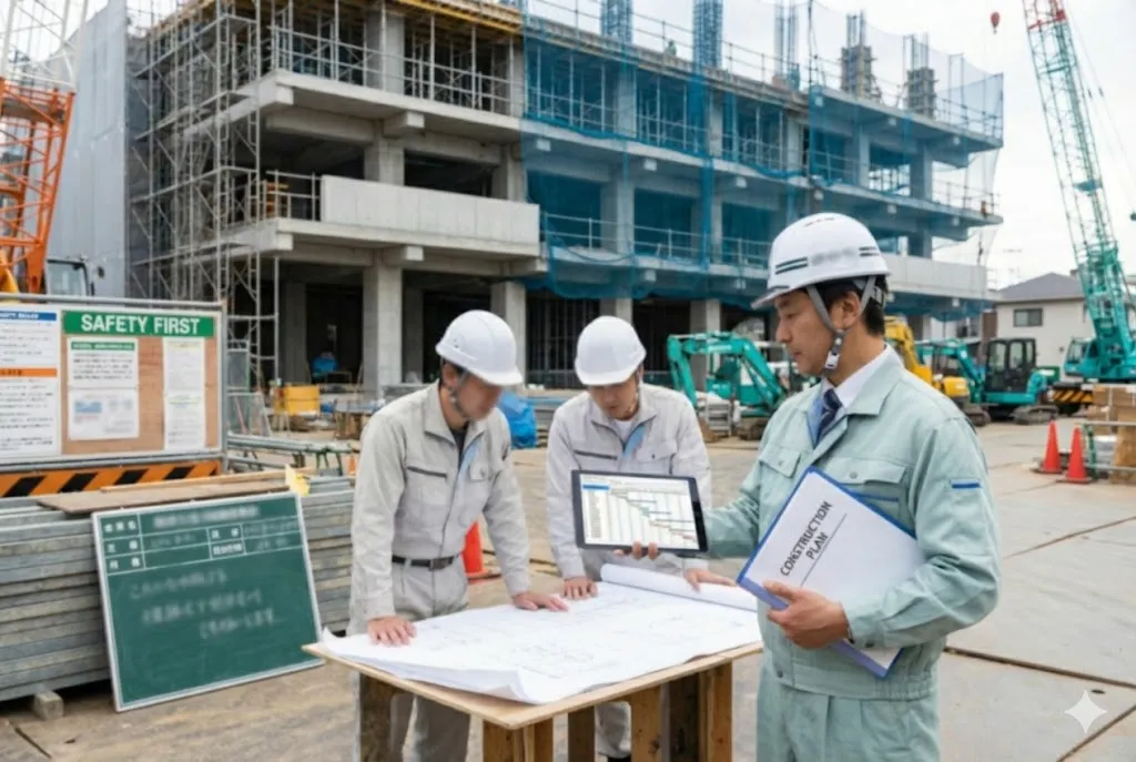 施工計画の実務運用とは？押さえるべき5つの視点を解説