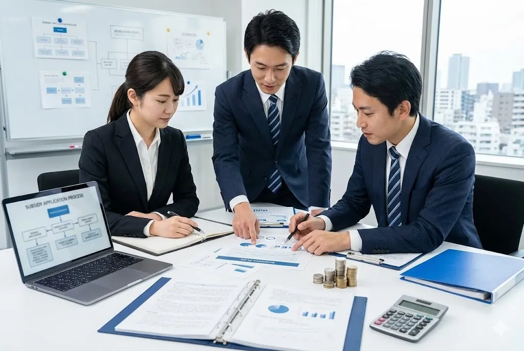 補助金申請の流れとは？必要書類をわかりやすく解説