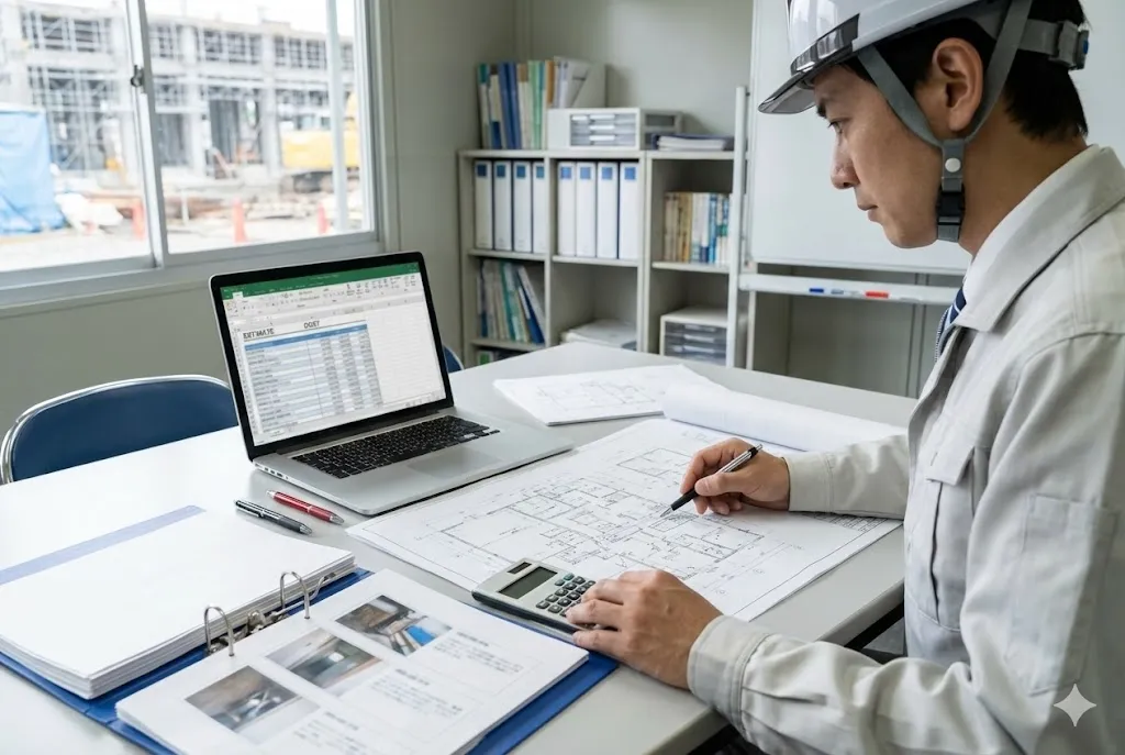 電気設備工事の積算手順と注意点とは？