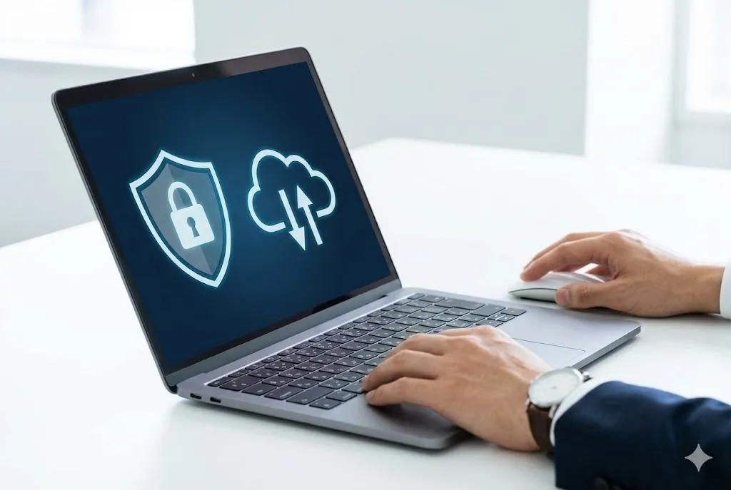 クラウド会計ツールのセキュリティ対策イメージ