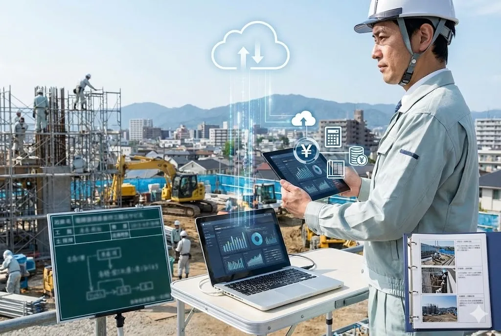 クラウドツールとは？会計×工事管理を効率化する5選を紹介