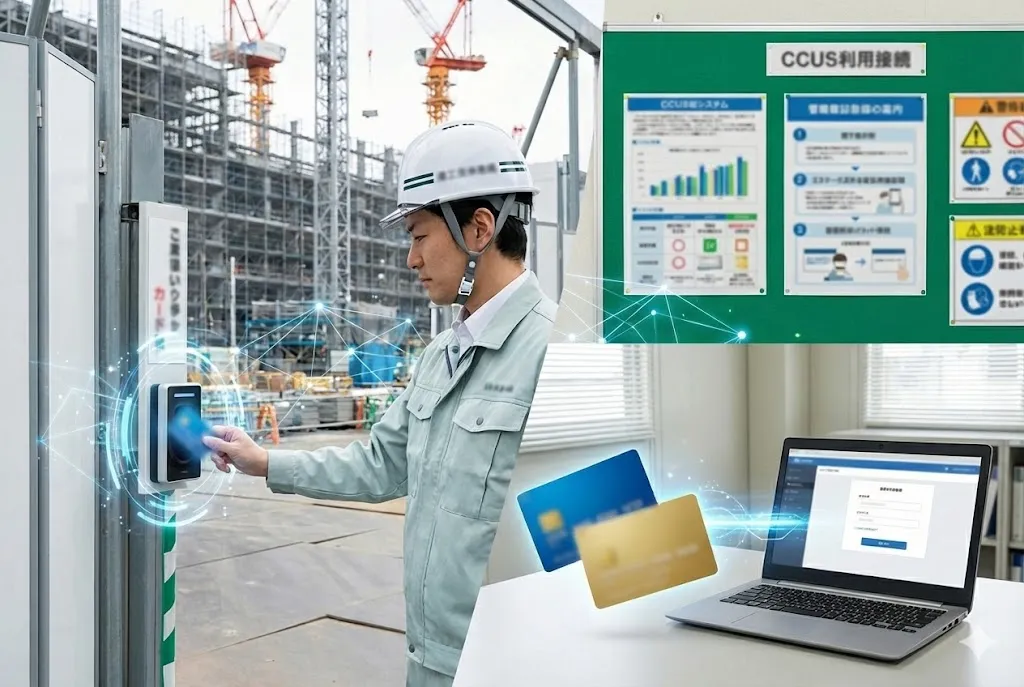 建設キャリアアップシステム（CCUS）の登録方法とは？事業者・技能者の手順を解説