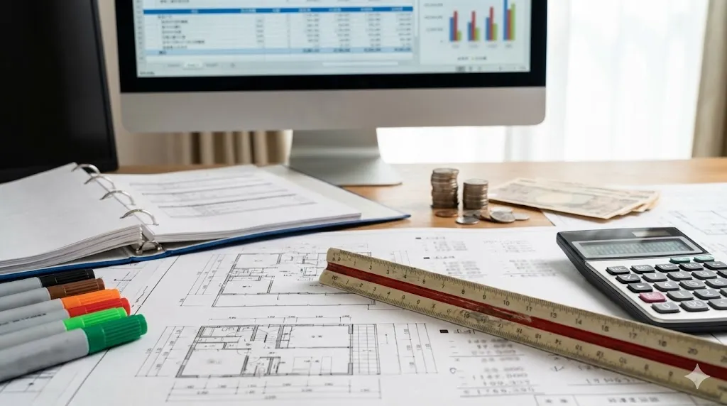 数量拾いとは？積算の第一ステップをわかりやすく解説