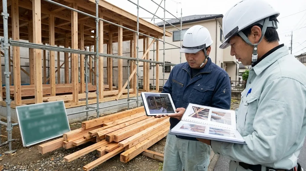 オフィスで原価管理システムのダッシュボードやグラフを分析し、予算の進捗を確認している様子