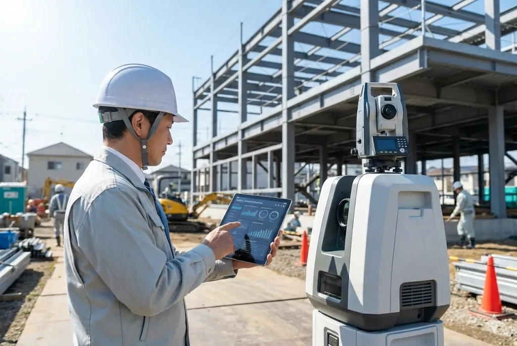 建設業者が自社に最適な補助金を選ぶために比較検討を行っている様子