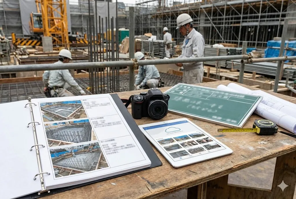 現場監督が押さえるべき写真台帳作成の要点とは？