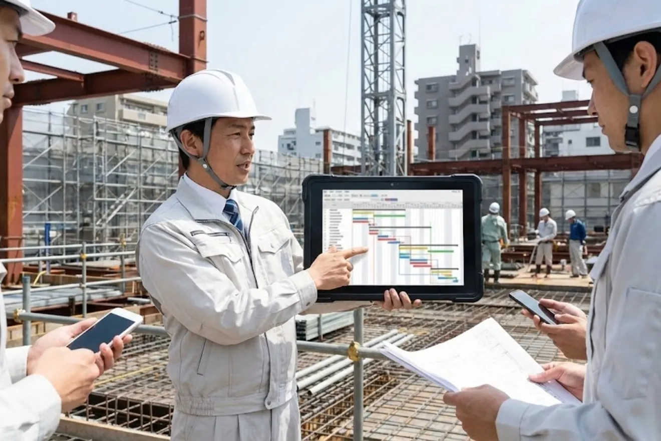 現場代理人のための工程管理マニュアルとは?現場の流れを理解